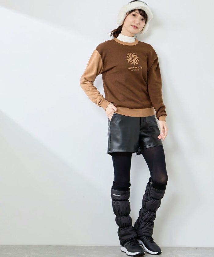 セーター レディース ジュン＆ロペ ジュンアンドロペ JUN＆ROPE 2025 秋冬 新作 ゴルフウェア