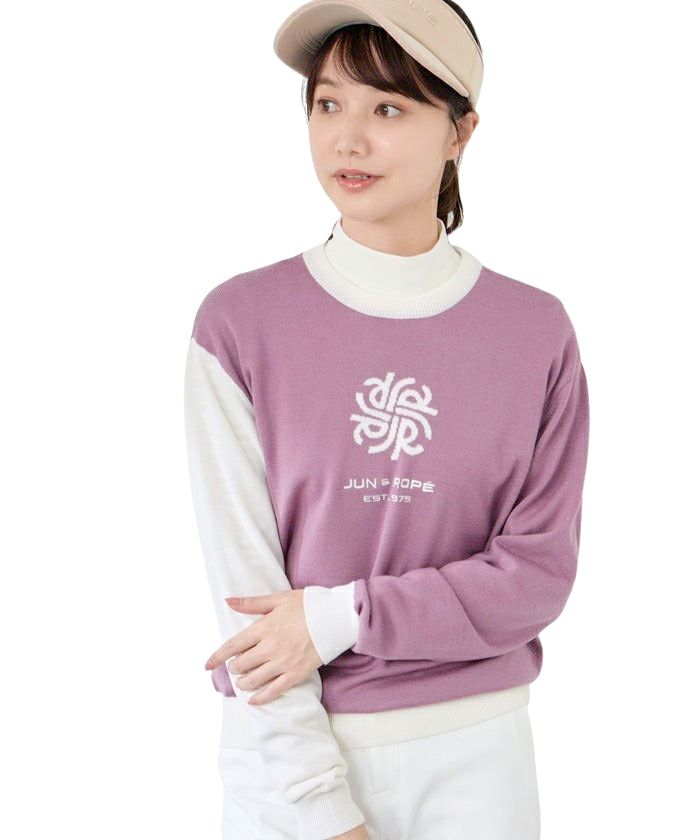 セーター レディース ジュン＆ロペ ジュンアンドロペ JUN＆ROPE 2025 秋冬 新作 ゴルフウェア