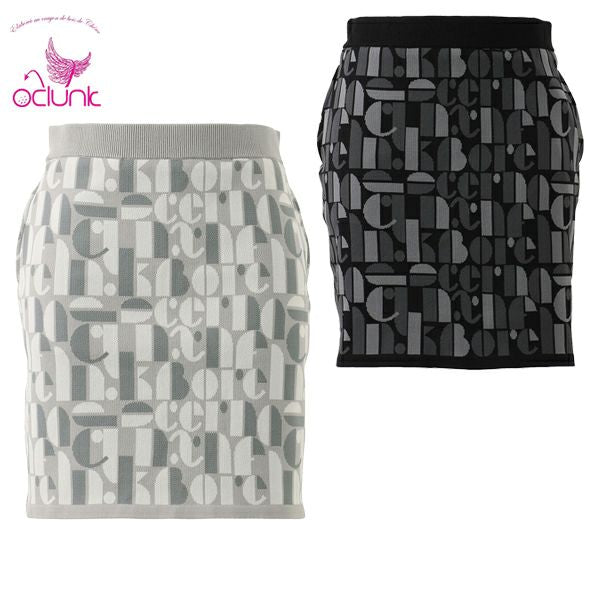 ニットスカート レディース クランク CLUNK 日本正規品 2025 秋冬 新作 ゴルフウェア