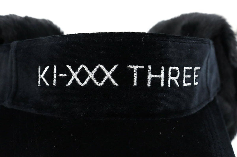 サンバイザー レディース キックスリー KI-XXX THREE 2025 秋冬 新作 ゴルフ