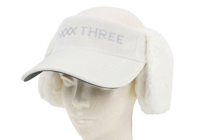 サンバイザー レディース キックスリー KI-XXX THREE 2025 秋冬 新作 ゴルフ