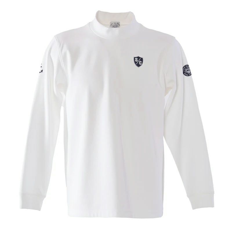 High Neck Shirt Men's SINACOVA 2025 Fall/Winter New Golf Wear