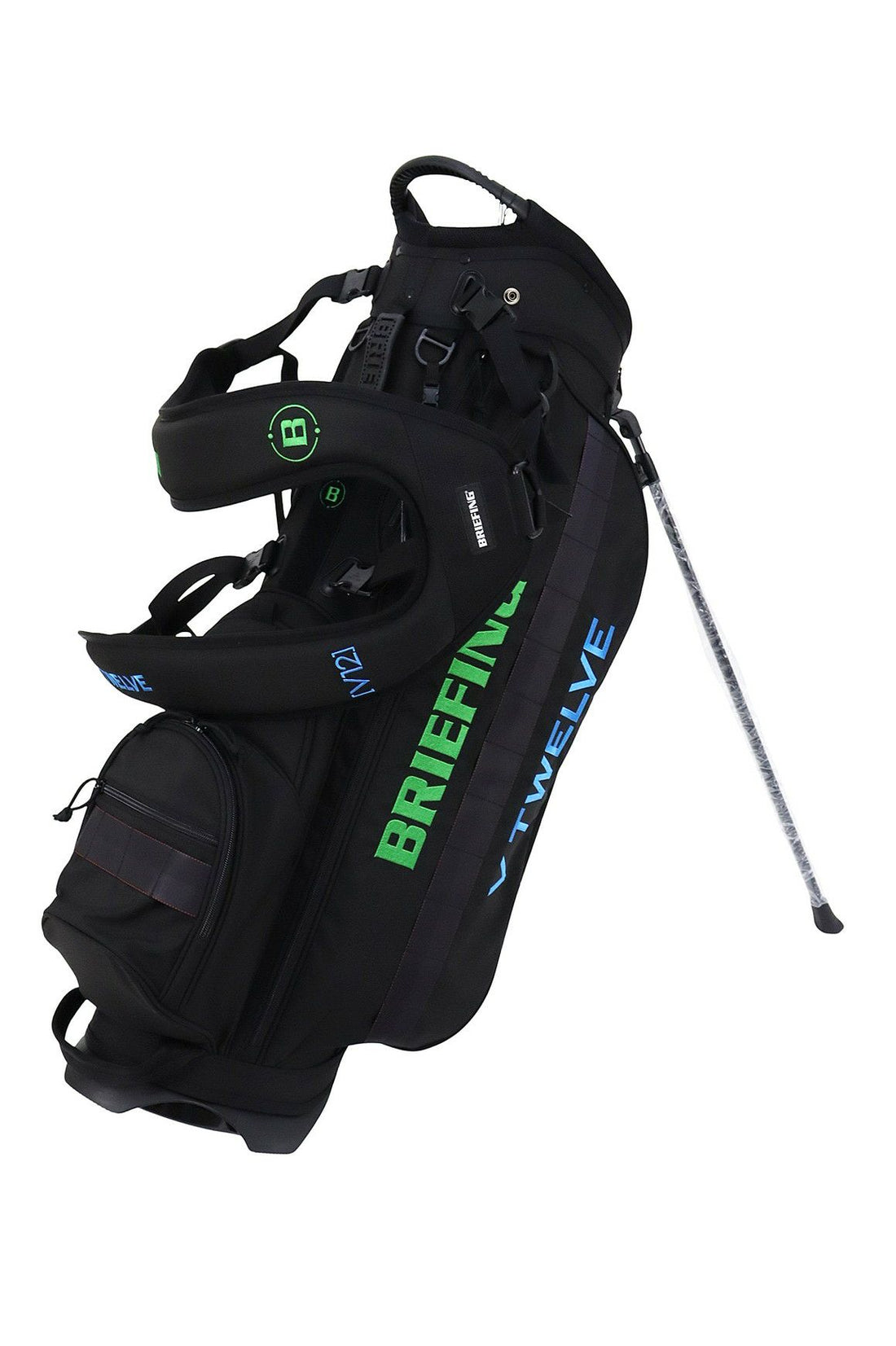 キャディバッグ メンズ レディース ヴィ・トゥエルブ×ブリーフィング