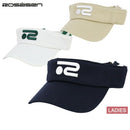 サンバイザー レディース ロサーセン ROSASEN 2026 春夏 新作 ゴルフ