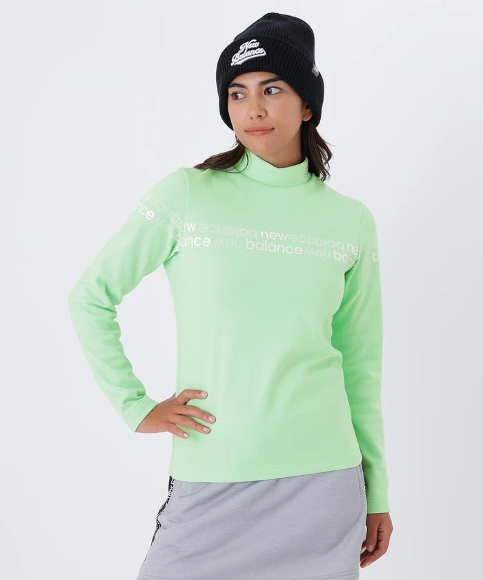 【大感謝祭P10倍】ハイネックシャツ レディース ニューバランス ゴルフ new balance golf 2025 秋冬 新作 ゴルフウェア 012-5267506 ハイネックシャツ レディース ニューバランス ゴルフ new balance golf