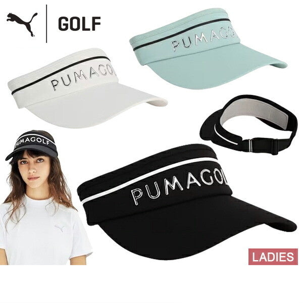 Sun visor for women PUMA GOLF Japanese genuine product Japanese standard 2025 Spring/Summer new golf