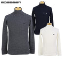 ハイネックシャツ メンズ ロサーセン ROSASEN 2025 秋冬 新作 ゴルフウェア