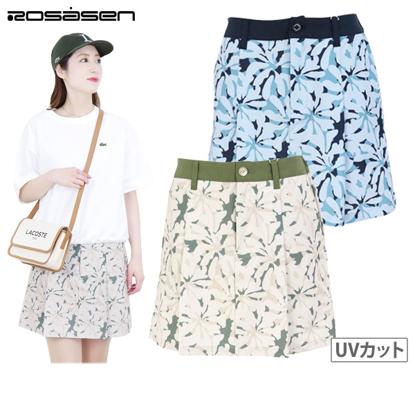 Women's Skirt ROSASEN 2025 Spring/Summer New Golf Wear