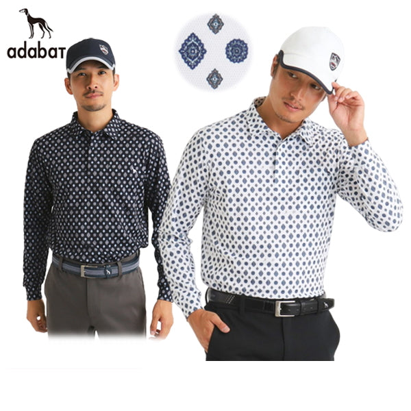 Poro Shirt Men's Adabat Adabat 2024 Autumn / Winter New Golf Wear