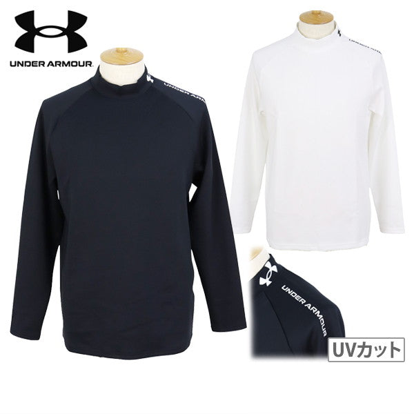 High neck shirt for men under armor golf UNDER ARMOUR GOLF Japanese genuine product 2025 Autumn/Winter new golf wear
