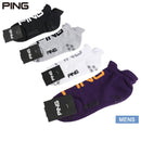 脚踝袜子男士ping ping 2025秋冬新高尔夫