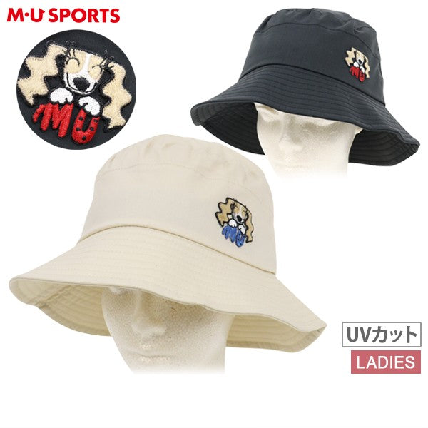 ハット レディース MUスポーツ エムユー スポーツ M.U SPORTS MUSPORTS 2025 春夏 新作 ゴルフ