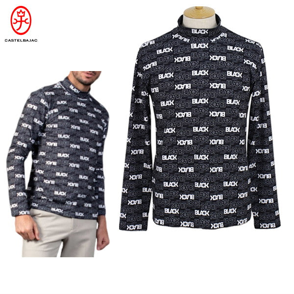 ハイネックシャツ メンズ カステルバジャックスポーツ CASTELBAJAC SPORT 2025 秋冬 新作 ゴルフウェア