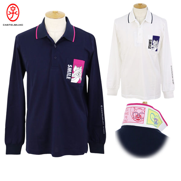 Polo Shirt for Men CASTELBAJAC SPORT 2025 Fall/Winter New Golf Wear