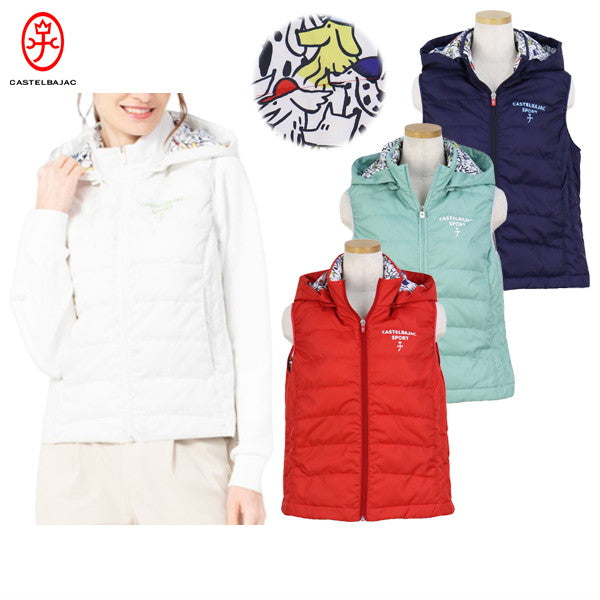 조끼 여성 까스텔바작 스포츠 CASTELBAJAC SPORT 2025 가을/겨울 신상품 골프웨어