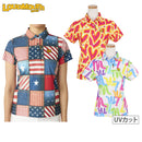 여성용 폴로 셔츠, Loudmouth Golf, Loudmouth Golf, 일본인 제품, 일본 표준, 2025, 가을/겨울, 새로운 골프 착용