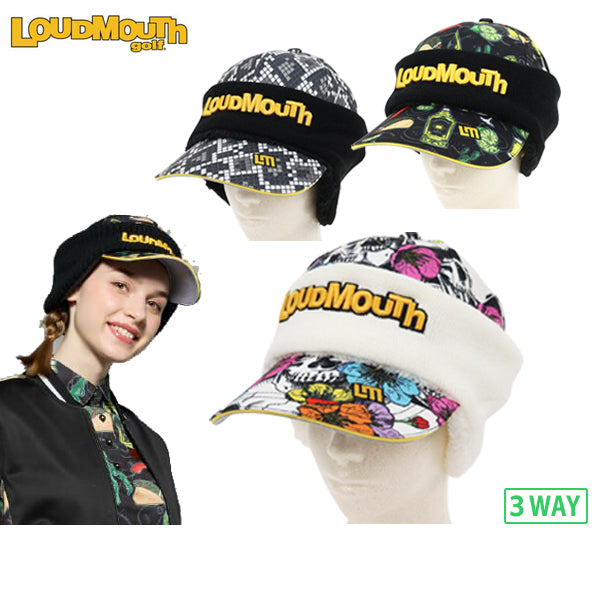 帽男士女士圆形鼠标高尔夫LOUDMOUTH GOLF日本正品日本规格2025秋冬新款高尔夫