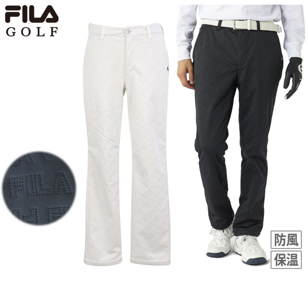 남자를위한 긴 바지 fila fila 골프 필라 골프 2025 가을/겨울 새 골프 착용