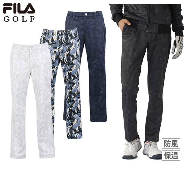 ロングパンツ メンズ フィラゴルフ FILA GOLF 2025 秋冬 新作 ゴルフウェア