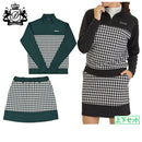 馬球襯衫，裙子，女性頂部和底部套裝，Delsol高爾夫2025，秋/冬季，新高爾夫服