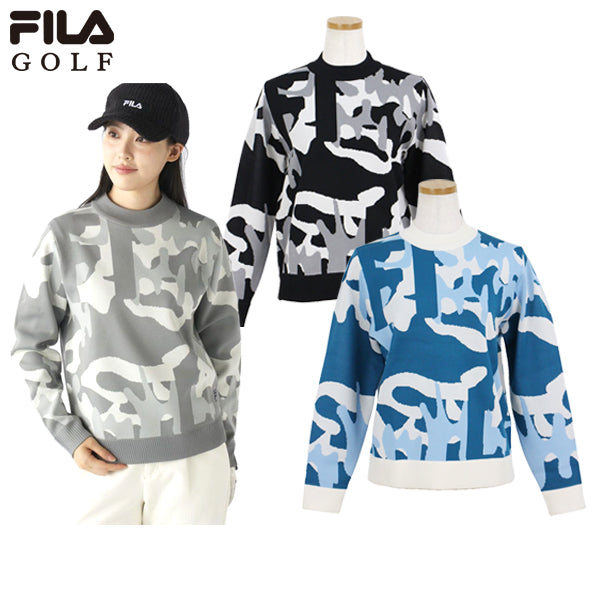 毛衣女士FILA FILA高尔夫FILA GOLF 2025秋冬新款高尔夫服装