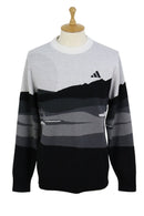 Men's sweater adidas golf adidas Golf Japan genuine product 2025 autumn/winter new golf wear jvu98