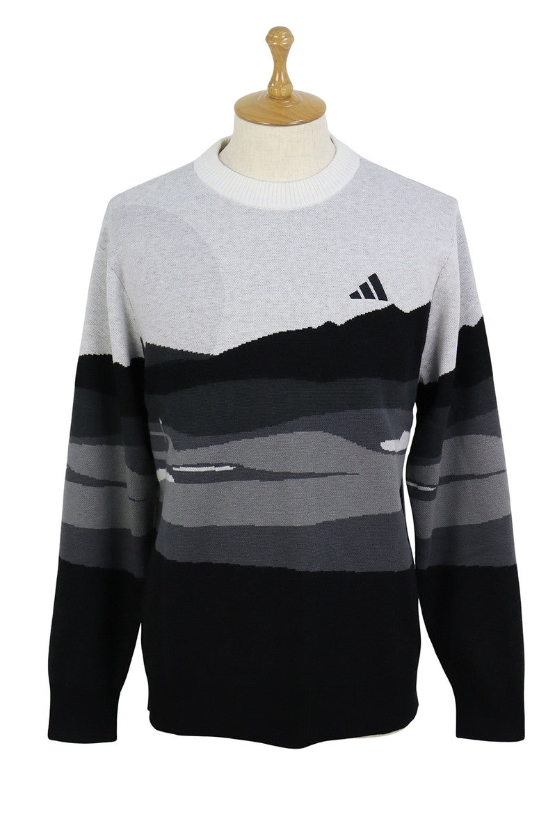 毛衣男士阿迪达斯阿迪达斯高尔夫adidas Golf日本正品2025秋冬新款高尔夫球服jvu98