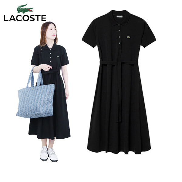 One Piece Ladies Lacoste Lacoste Japanese Genuine 2025 Spring / Summer New