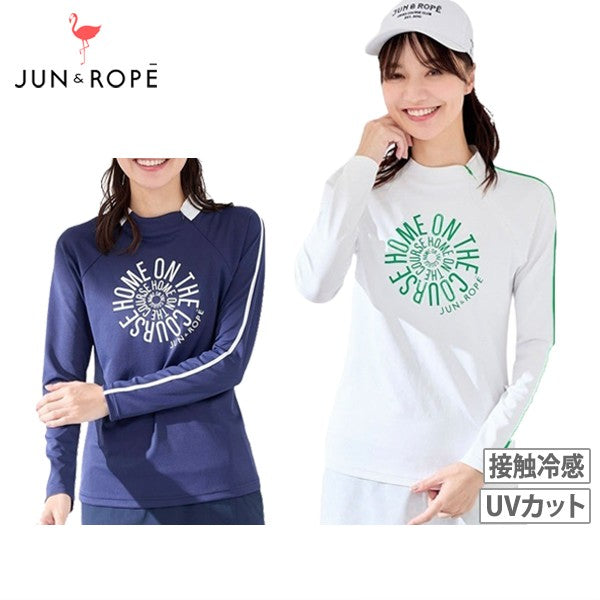 하이 넥 셔츠 숙녀 Jun & Lope Jun Andrope Jun & Rop 2025 Spring / Summer New Golf Wear