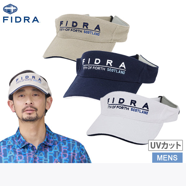 サンバイザー メンズ フィドラ FIDRA  ゴルフ