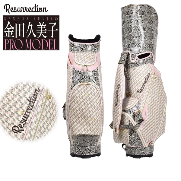 キャディバッグ メンズ レディース レザレクション Resurrection 2025 秋冬 新作 ゴルフ