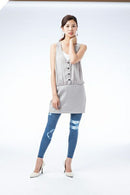 靛藍染色壓力支持者/壓縮綁腿