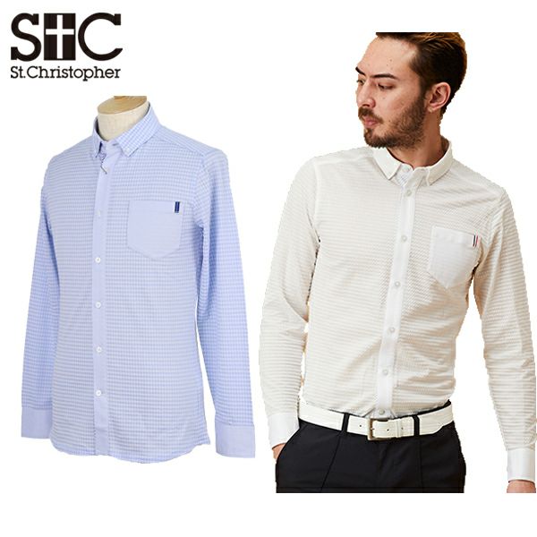 St. Christopher/Long sleeve casual shirt