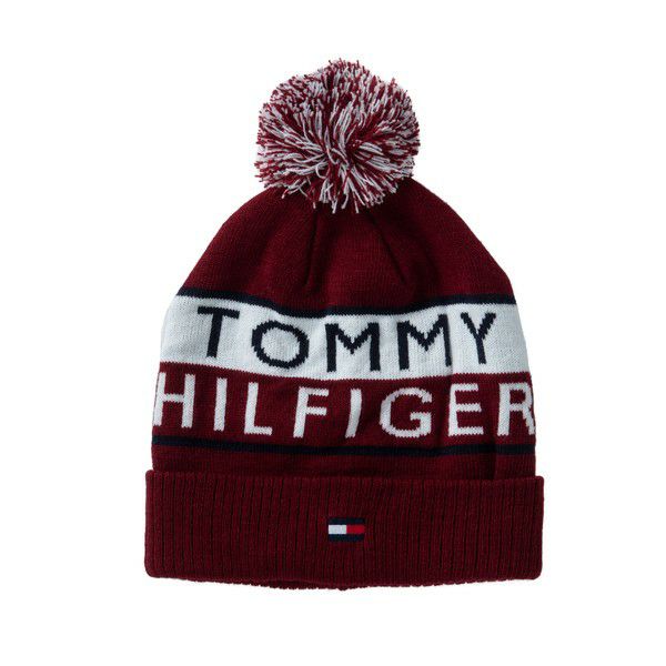 니트 모자 Tommy Hilfiger 골프 Tommy Hilfiger Golf Japan Genuine