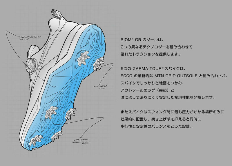 Shoes Echo Golf ECCO GOLF Japan Genuine