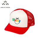 콘도르 조류의 메쉬 캡 조류 일본 일본 진짜 골프