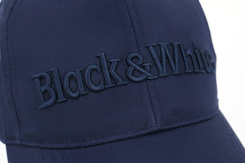 キャップ ブラック＆ホワイト Black＆White メンズ ゴルフ