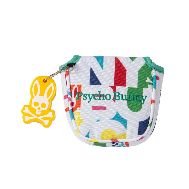 Putter cover psycho bunny PSYCHO BUNNY Japan Genuine Men's Ladies Golf