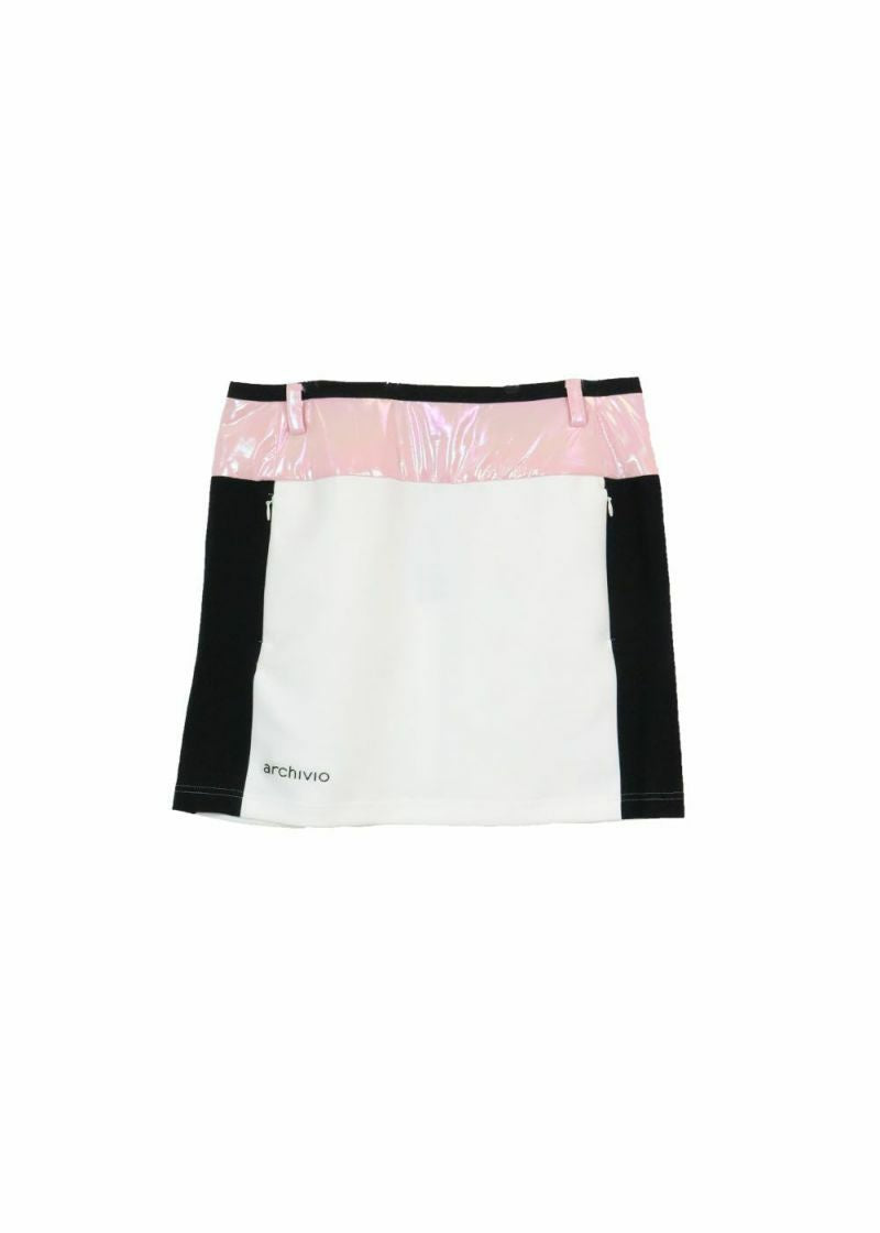 Trapezoidal skirt Archivio golf wear