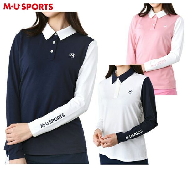 ポロシャツ MUスポーツ エムユー スポーツ M.U SPORTS MUSPORTS ゴルフウェア