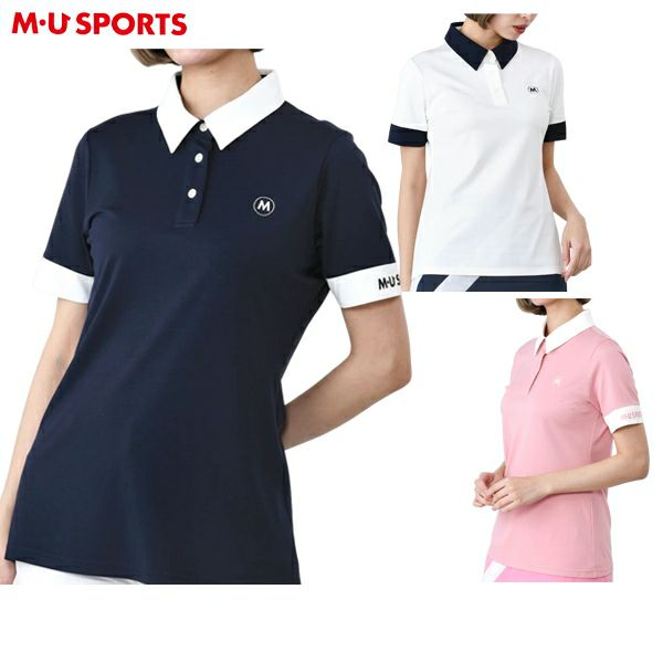 ポロシャツ MUスポーツ MUSPORTS ゴルフウェア