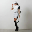 하이 넥 셔츠 밴드 반델 골프 착용