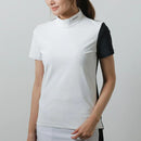 하이 넥 셔츠 밴드 반델 골프 착용