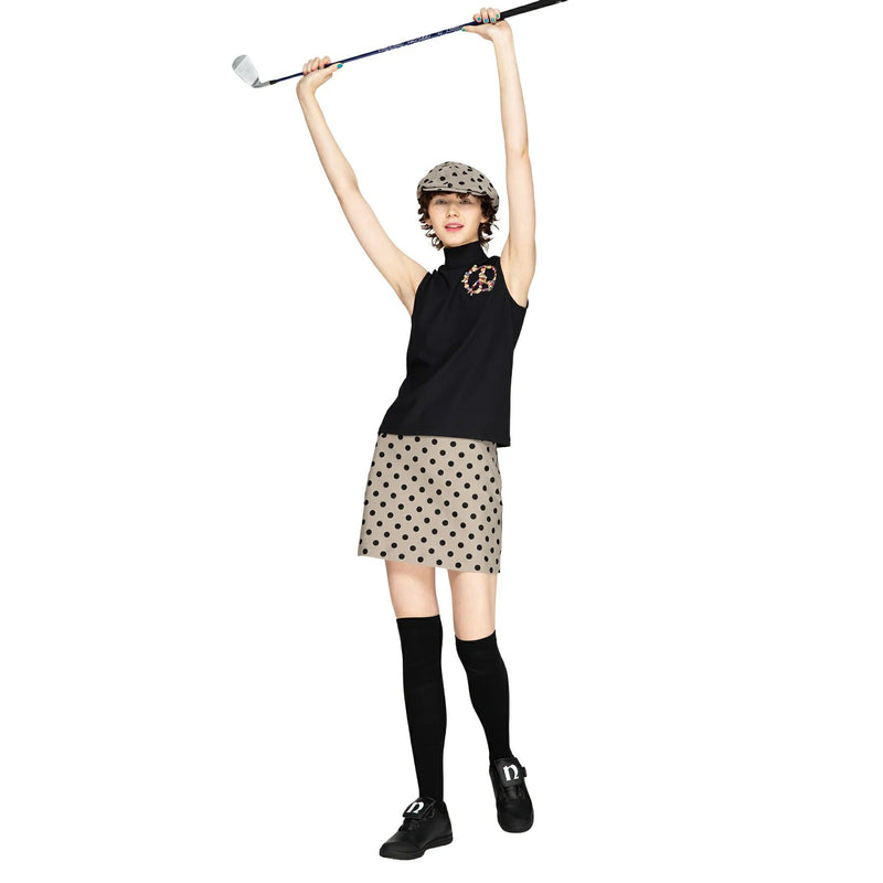 하이 넥 셔츠 Mieko waesako 시끄러운 시끄러운 mieko uesako 골프 착용