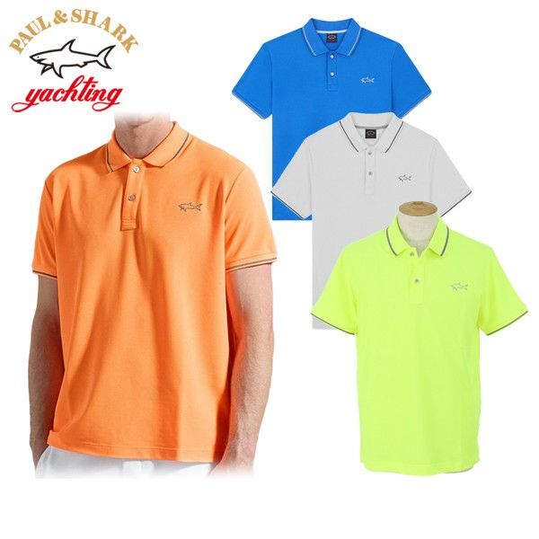 ポロシャツ ポール＆シャーク PAUL＆SHARK 日本正規品 メンズ ゴルフウェア