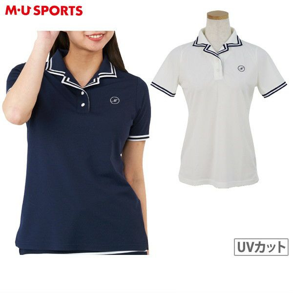 ポロシャツ MUスポーツ エムユー スポーツ M.U SPORTS MUSPORTS ゴルフウェア