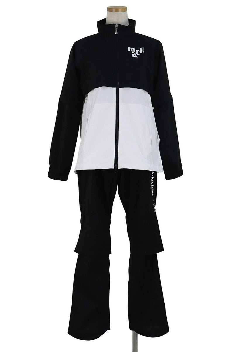 雨衣向上和下套装Mariclail Mari Claire Sport Sport Ladies高尔夫服装