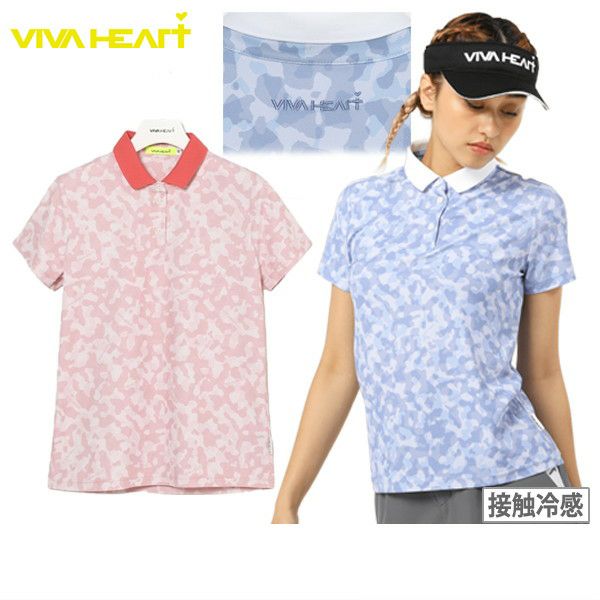 Polo Shirt Viva Heart VIVA HEART 2023 Fall / Winter Golfware