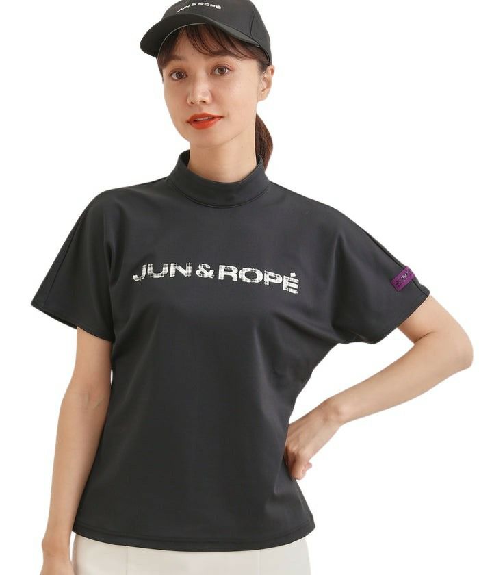 高颈衬衫Jun＆Lope Jun Andrope Jun＆Rope 2023秋季 /冬季新高尔夫服装
