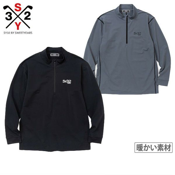 Poro衬衫SY32绝对Eswisarty绝对日本真实的2023年秋季 /冬季新高尔夫服装